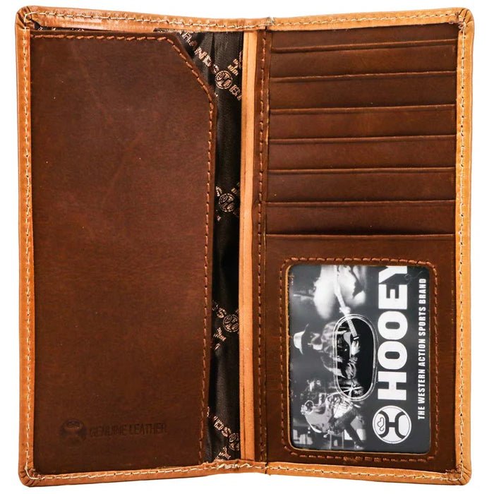Discover "Anhalt" Rodeo Hooey Wallet Tan / Floral Quality Hooey Wallet located at The Revival.