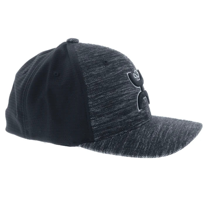 Discover Hooey "Ash" Black Flexfit Hat Quality Hooey Hats located at The Revival.