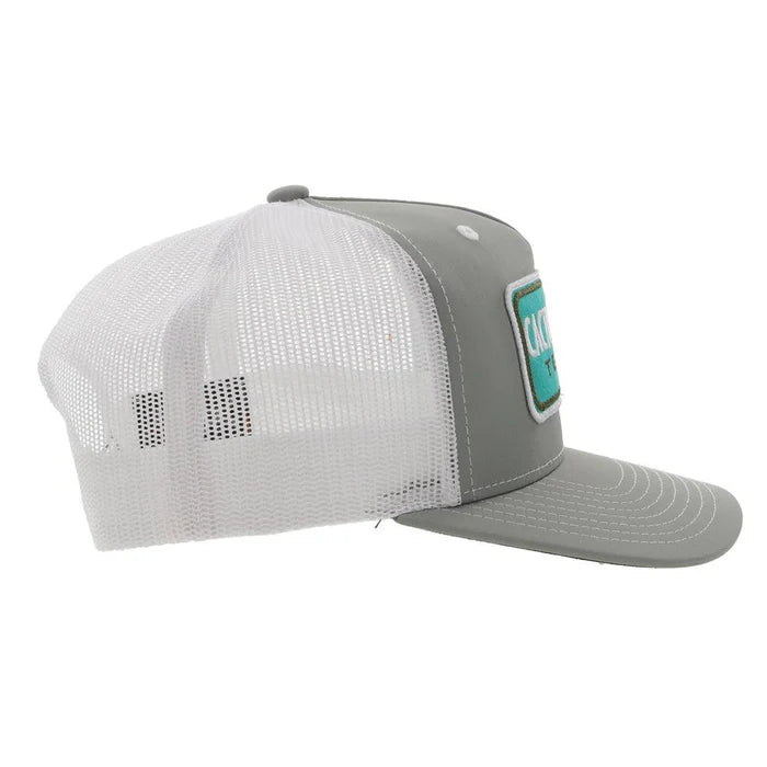 Discover Hooey Cactus Ropes "CR083" Grey/White Hat Quality Hooey Hats located at The Revival.