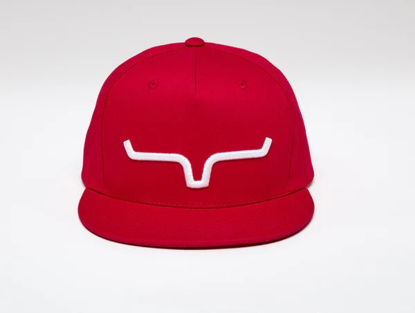 Discover Kimes Ranch - Weekly Tall Red Quality Kimes Ranch Hats located at The Revival.