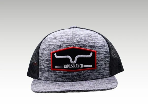 Kimes Ranch Replay Space Grey Cap front view