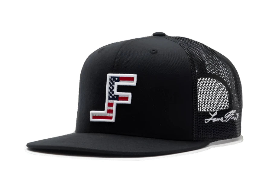 Front View Lane Frost Patriot Rodeo Cap