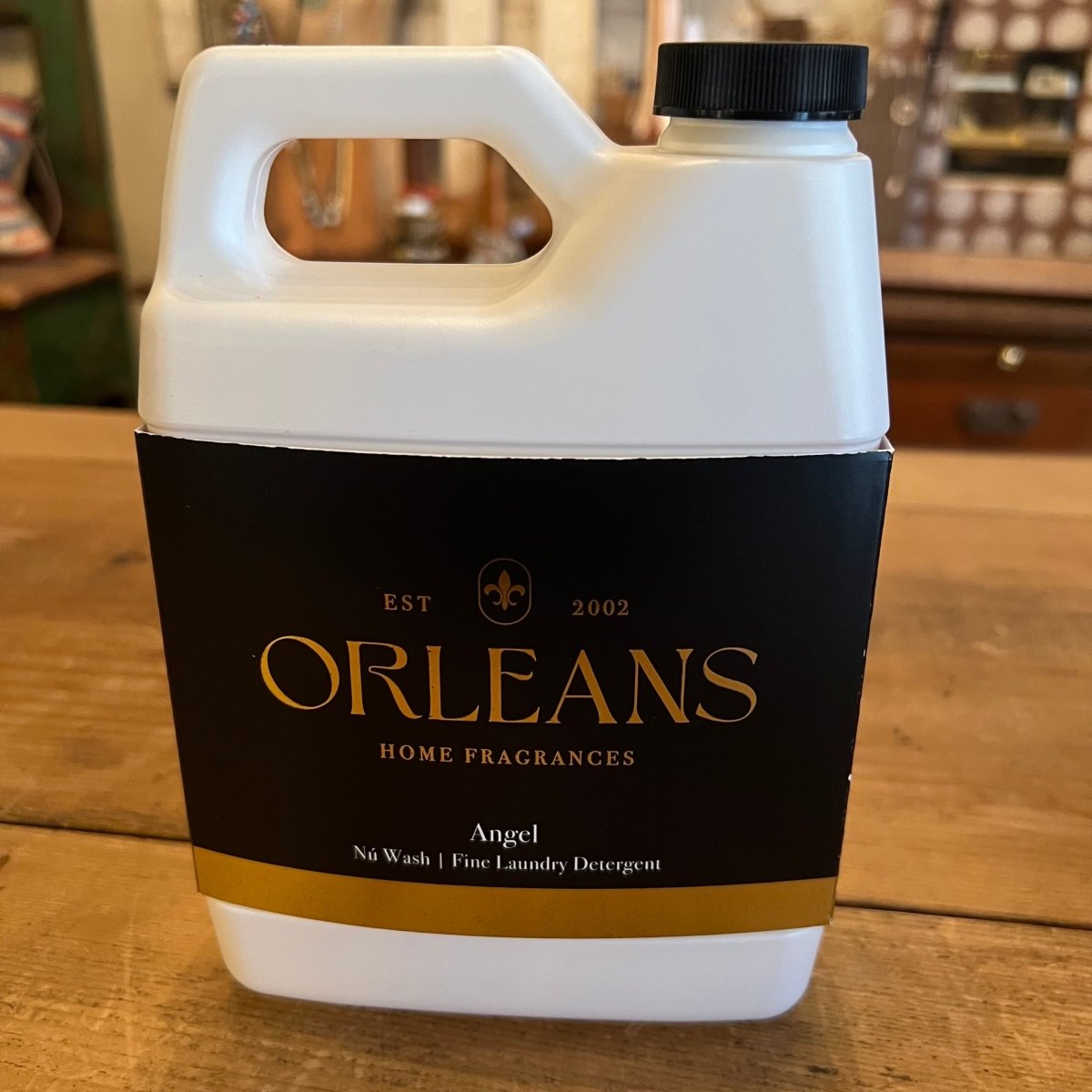 Discover Nu Wash Fine Laundry Detergent by Orleans Home Fragrances Angel Scented Quality Orleans Home Fragrances Laundry Detergent located at The Revival.