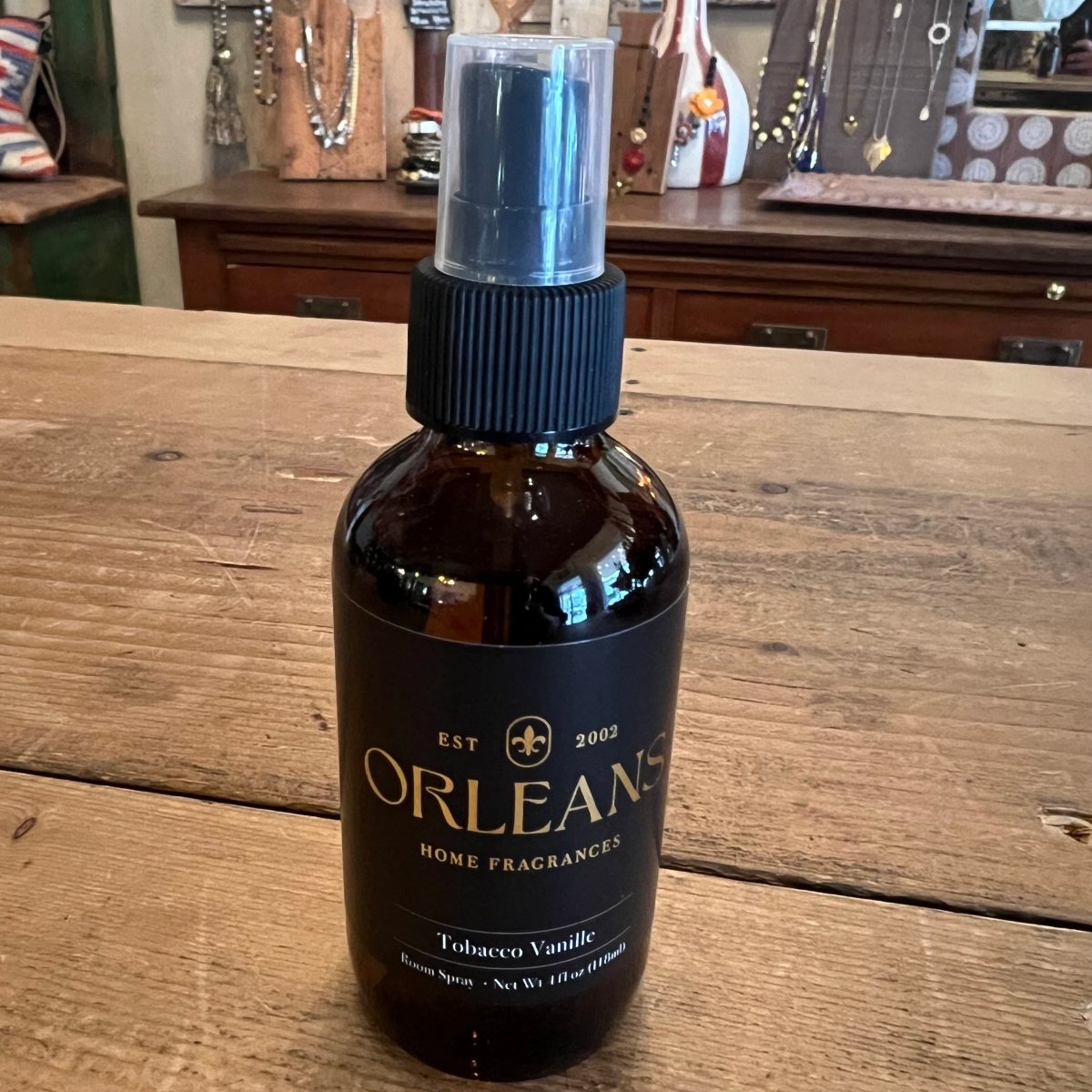 Discover Orleans Home Fragrances Tobacco Vanille Scented Room Spray, 4oz Quality Orleans Home Fragrances Home Fragrances located at The Revival.
