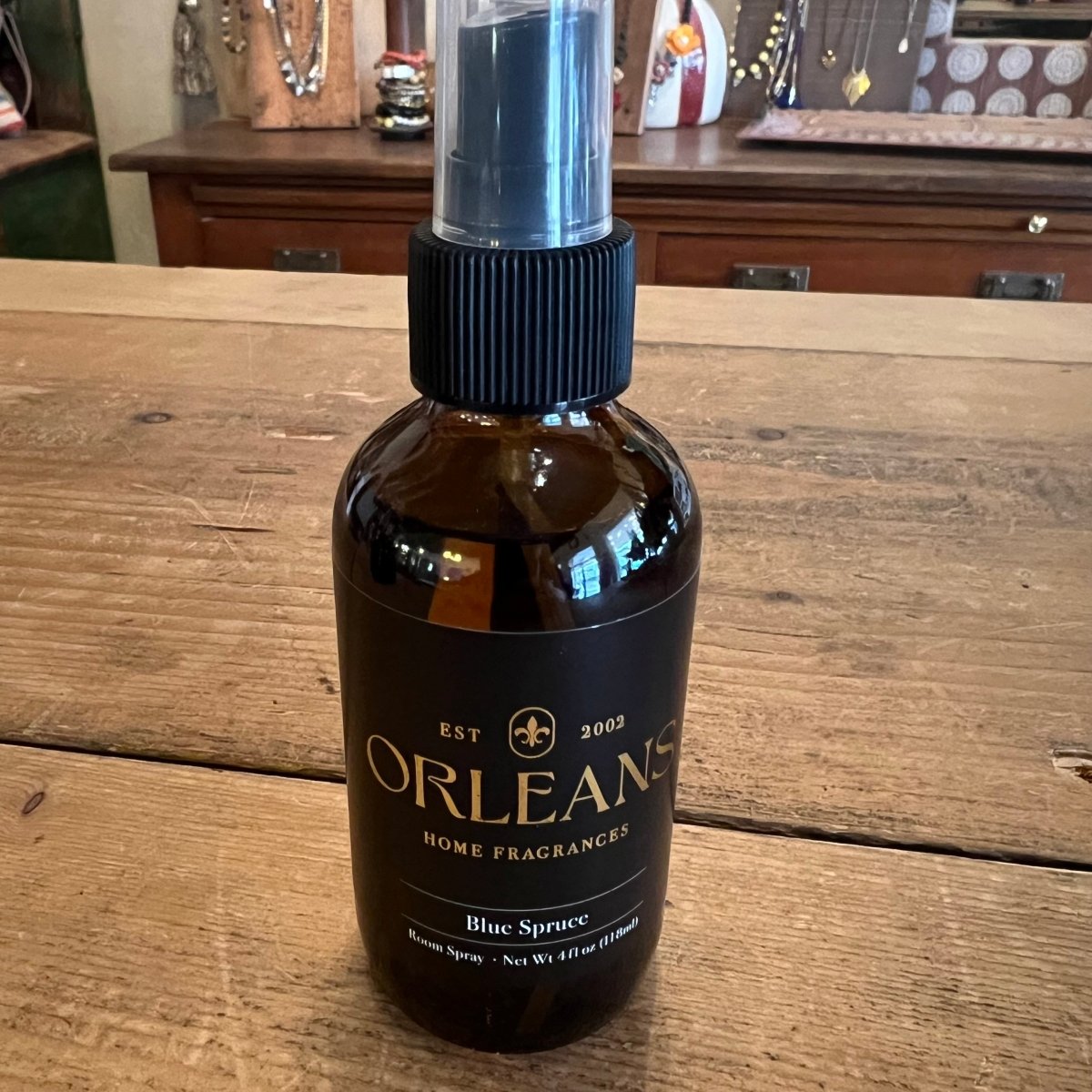 Discover Orleans Home Fragrances Blue Spruce Scented Room Spray, 4oz Quality Orleans Home Fragrances Home Fragrances located at The Revival.