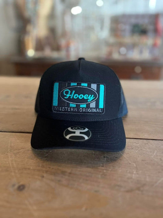 Discover Hooey "Sudan" Black Snapback Hat Quality Hooey Hats located at The Revival.