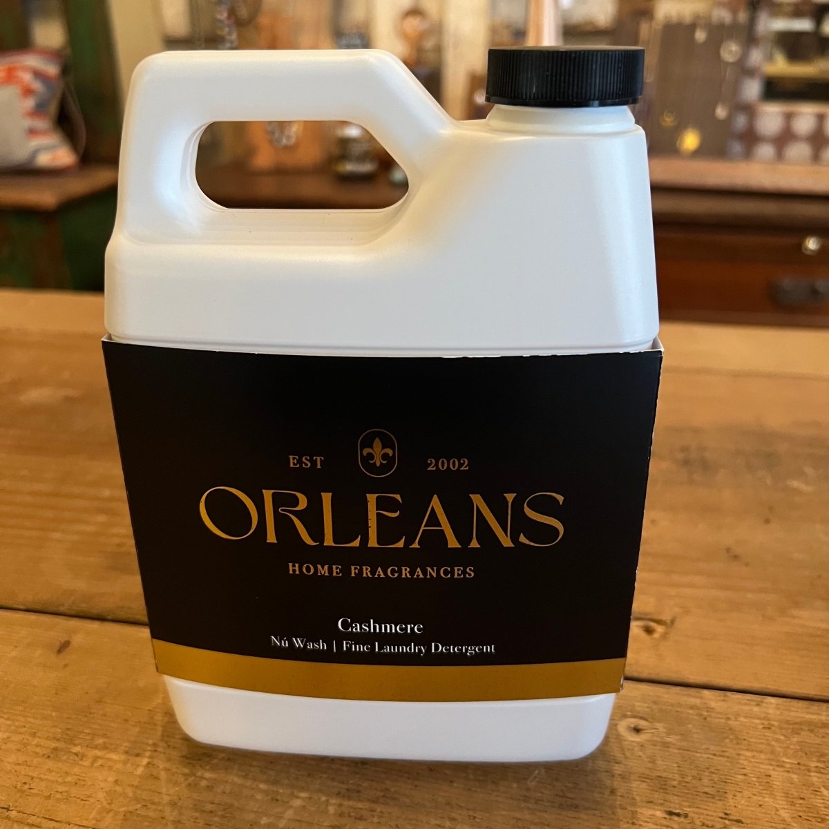 Discover Nu Wash Fine Laundry Detergent by Orleans Home Fragrances Cashmere Scented Quality Orleans Home Fragrances Laundry Detergent located at The Revival.