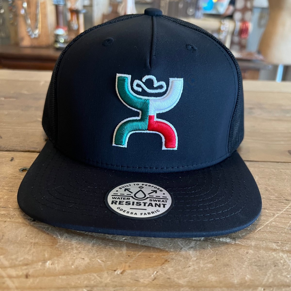 Discover Hooey "BOQUILLAS" Black Hat Quality Hooey Hats located at The Revival.