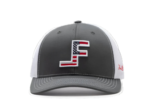 Lane Frost Courage Trucker Hat - Front View of Lane Frost Courage Cap