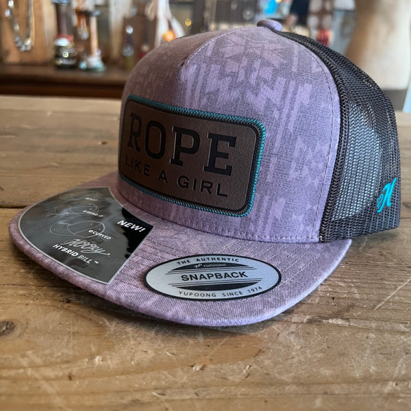 Hooey Rope Like A Girl Pink /Brown Aztec Hat - Discover Hooey Rope Like A Girl Pink /Brown Aztec Hat Quality Hooey Hats located at The Revival.