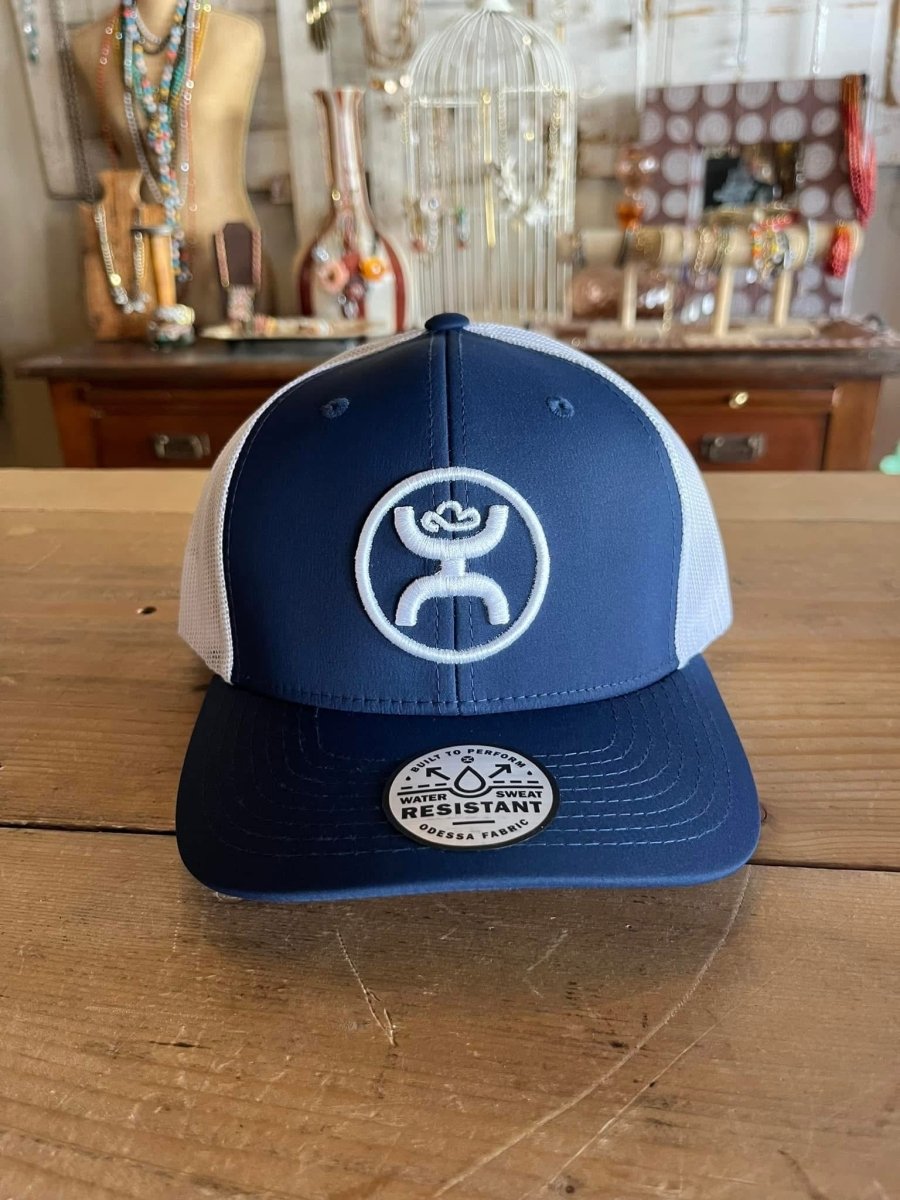 Discover Hooey "O Classic" Navy & White Hat Quality Hooey Hats located at The Revival.