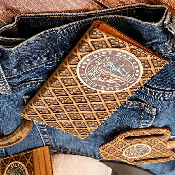 Red Dirt Hat Co. Desert Moon Rodeo Wallet - Discover Red Dirt Hat Co. Desert Moon Rodeo Wallet Quality Red Dirt Hat Co. Wallet located at The Revival.