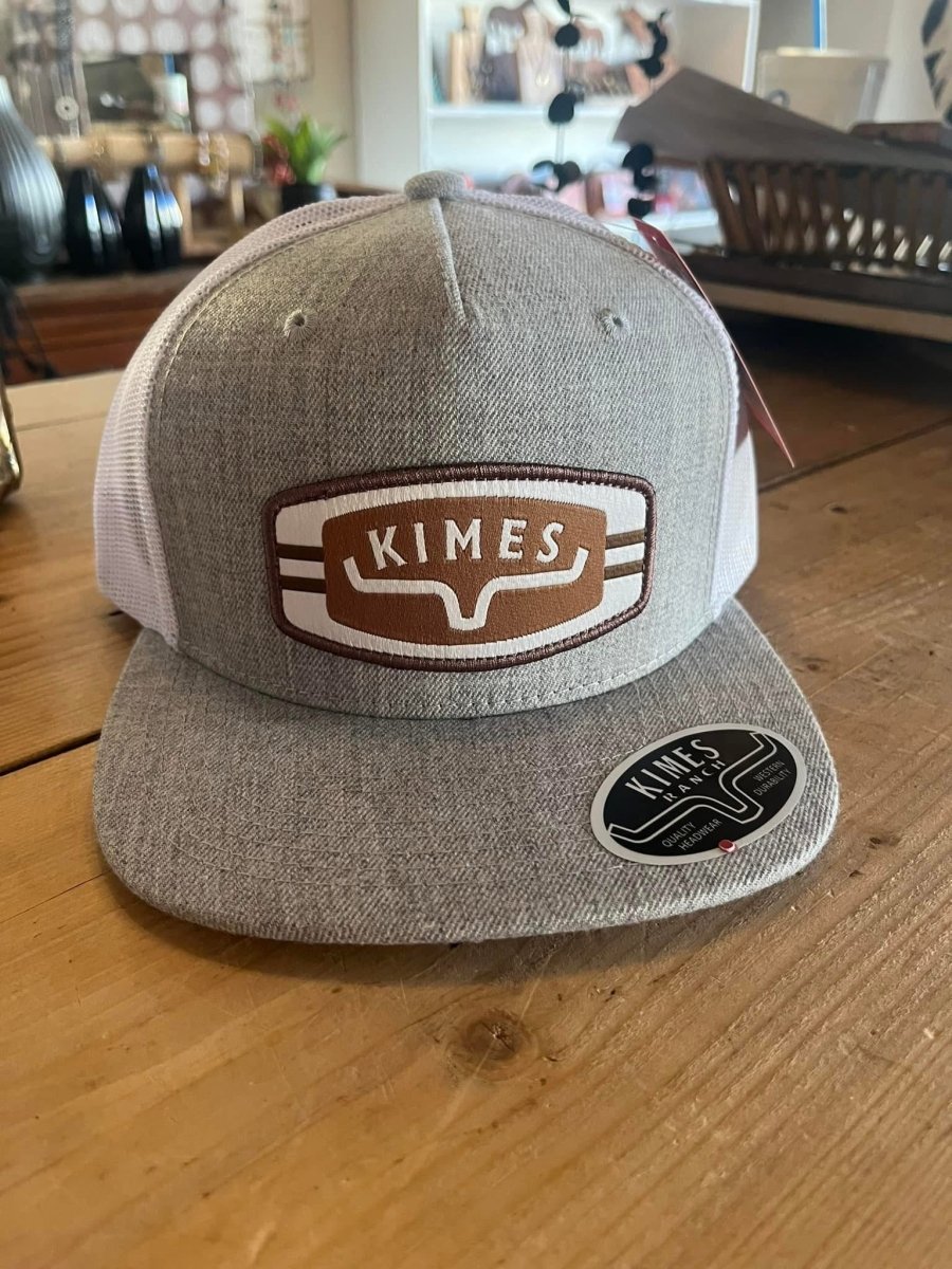 Discover Kimes Ranch Craftsman Logo Hat - Grey Heather Quality Kimes Ranch Hats located at The Revival.