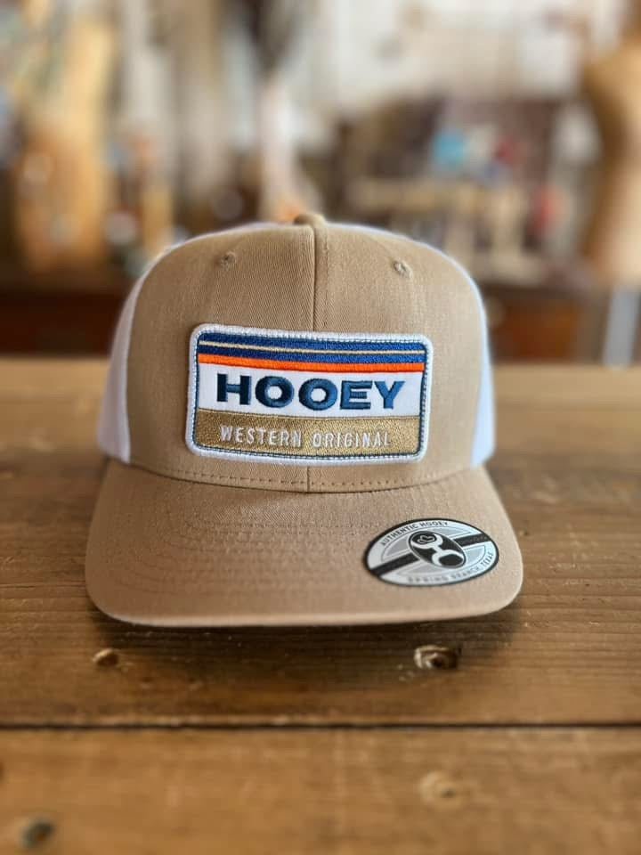 Discover Hooey "Horizon" Tan/White Hat Quality Hooey Hats located at The Revival.