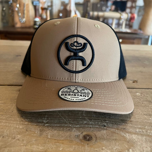 Discover Hooey "O - Classic" Tan/Black Snapback Hat Quality Hooey Hats located at The Revival.