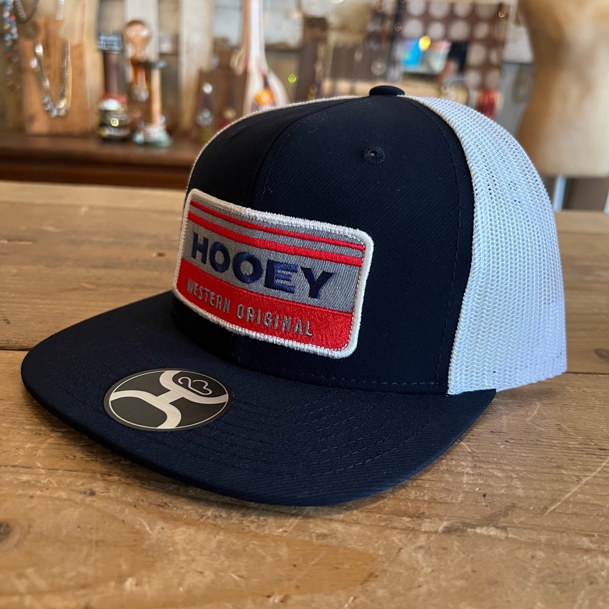 Discover Hooey "Horizon" Navy/White Hat Quality Hooey Hats located at The Revival.