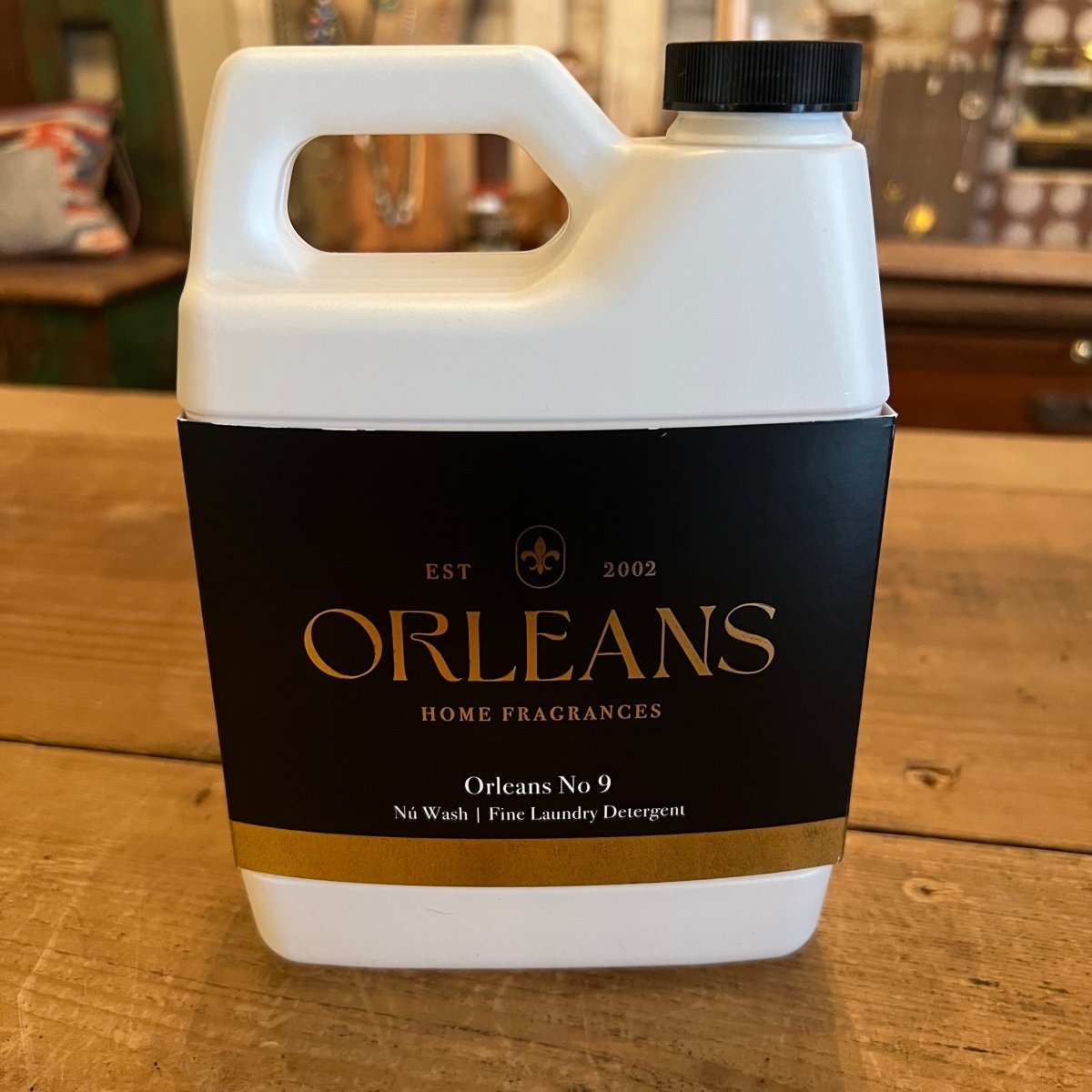 Discover Nu Wash Fine Laundry Detergent by Orleans Home Fragrances Orleans No. 9 Scented Quality Orleans Home Fragrances Laundry Detergent located at The Revival.