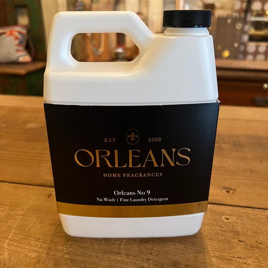 Discover Nu Wash Fine Laundry Detergent by Orleans Home Fragrances Orleans No. 9 Scented Quality Orleans Home Fragrances Laundry Detergent located at The Revival.