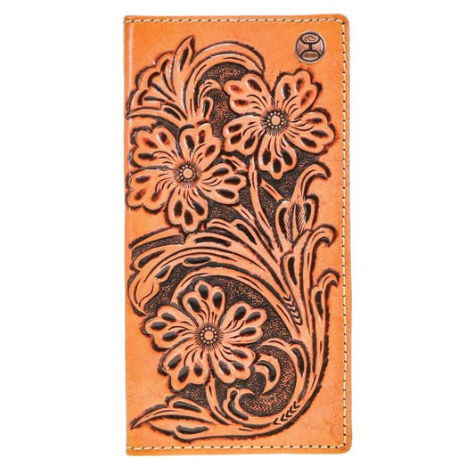 Discover "Anhalt" Rodeo Hooey Wallet Tan / Floral Quality Hooey Wallet located at The Revival.