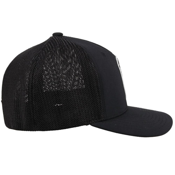 Discover Hooey Cheyenne Black Flexfit Hat Quality Hooey Hats located at The Revival.