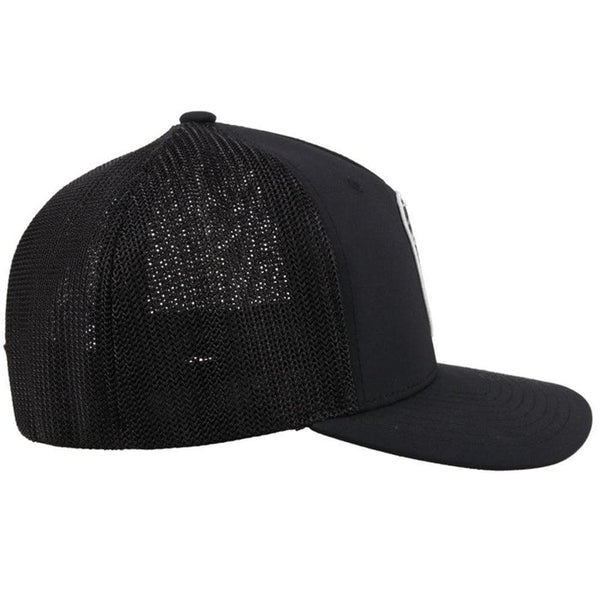 Hooey Cheyenne Black Flexfit Hat - Discover Hooey Cheyenne Black Flexfit Hat Quality Hooey Hats located at The Revival.