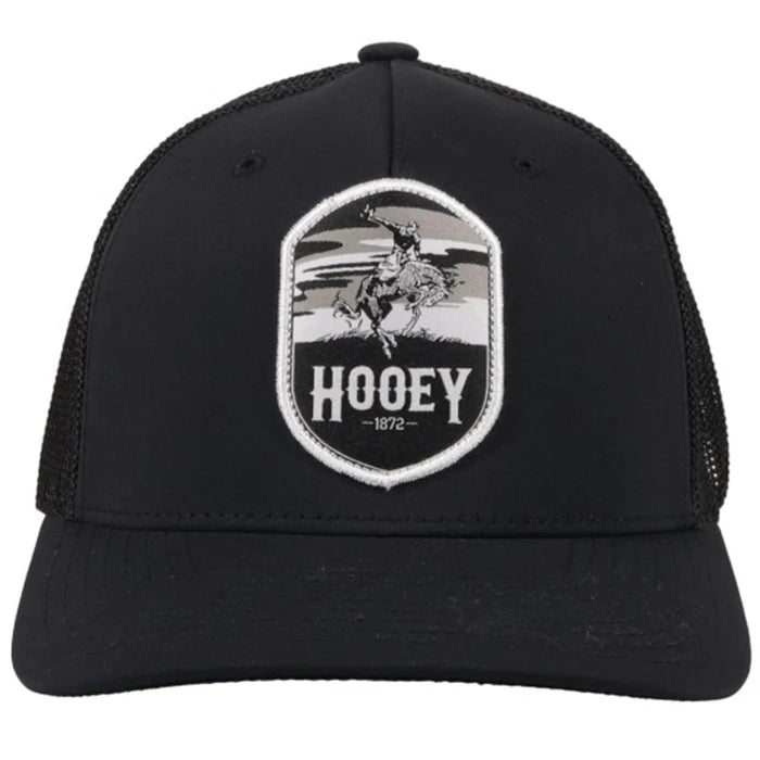 Discover Hooey Cheyenne Black Flexfit Hat Quality Hooey Hats located at The Revival.