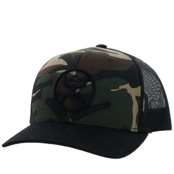Hooey O‑Classic Black Camo Cap - Styled Hooey O‑Classic Black Camo cap with casual outfit