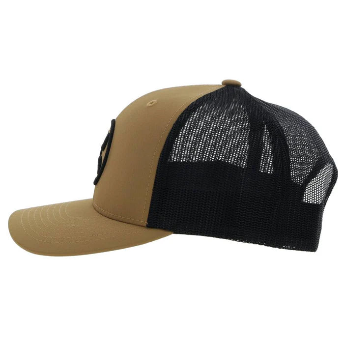 Discover Hooey "O - Classic" Tan/Black Snapback Hat Quality Hooey Hats located at The Revival.