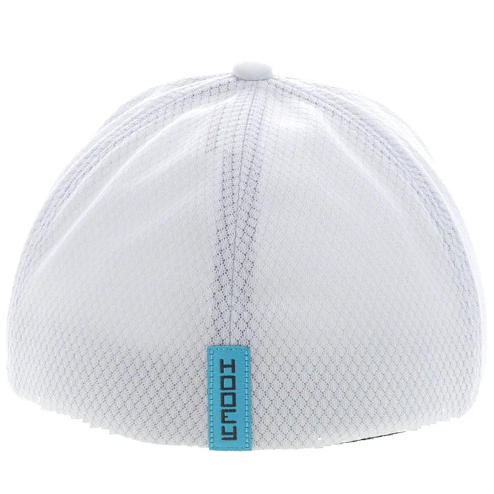 Discover Hooey "Coach" White Hat w/Blue & Charcoal Logo Quality Hooey Hats located at The Revival.