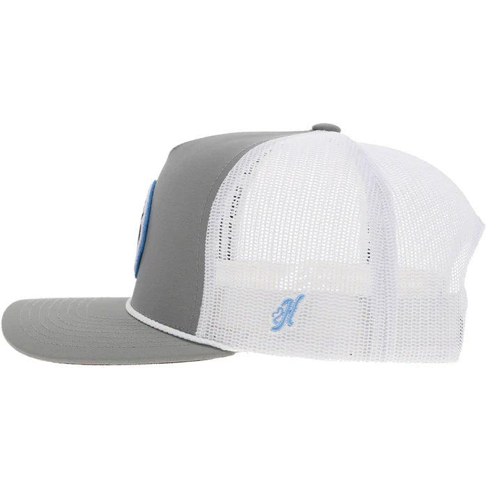 Discover Hooey "Cowboy Golf" Hat Grey/White Quality Hooey Hats located at The Revival.