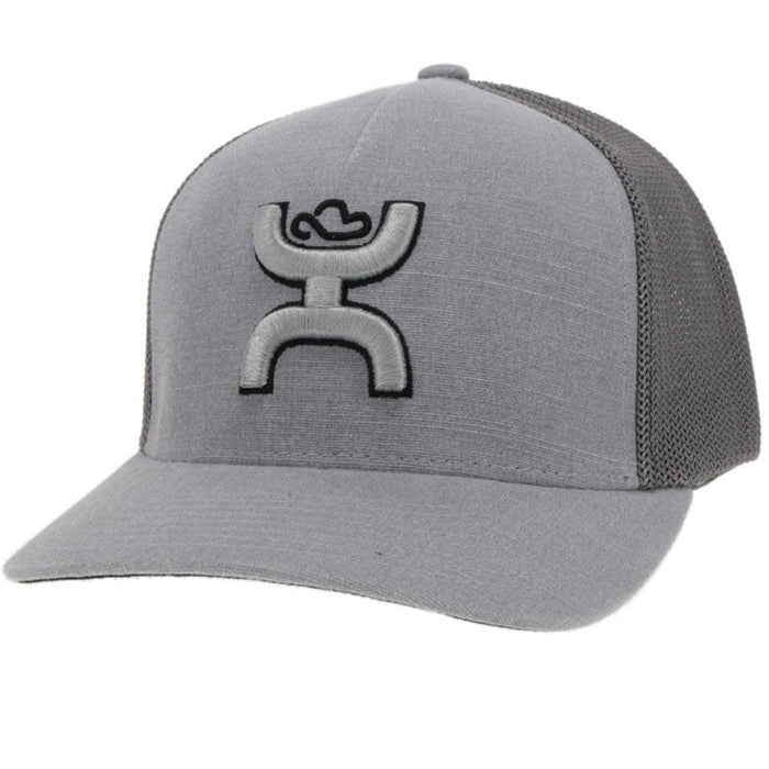 Discover Hooey "Coach" Flexfit Grey Hat Quality Hooey Hats located at The Revival.