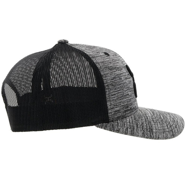 Hooey Sterling Grey/Black Snapback Hat - Discover Hooey Sterling Grey/Black Snapback Hat Quality Hooey Hats located at The Revival.