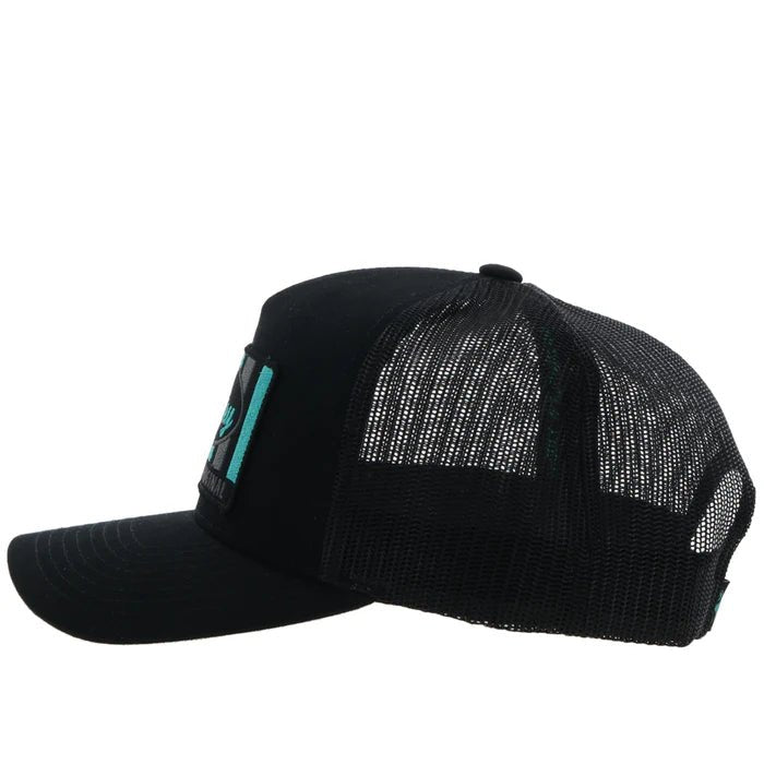 Discover Hooey "Sudan" Black Snapback Hat Quality Hooey Hats located at The Revival.