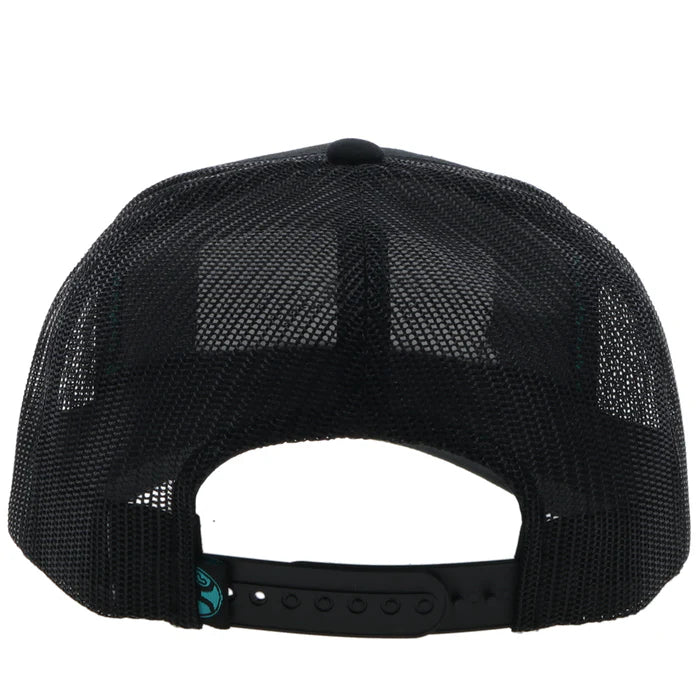 Discover Hooey "Sudan" Black Snapback Hat Quality Hooey Hats located at The Revival.