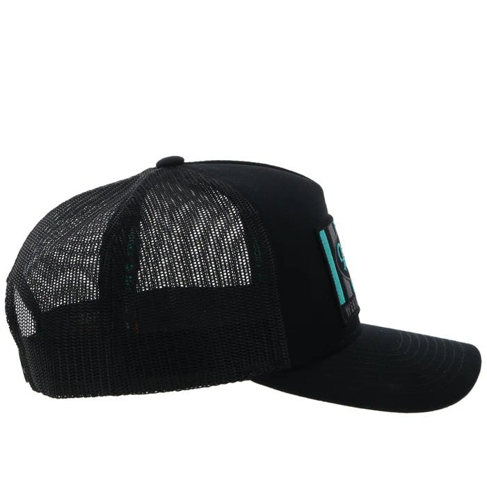 Discover Hooey "Sudan" Black Snapback Hat Quality Hooey Hats located at The Revival.