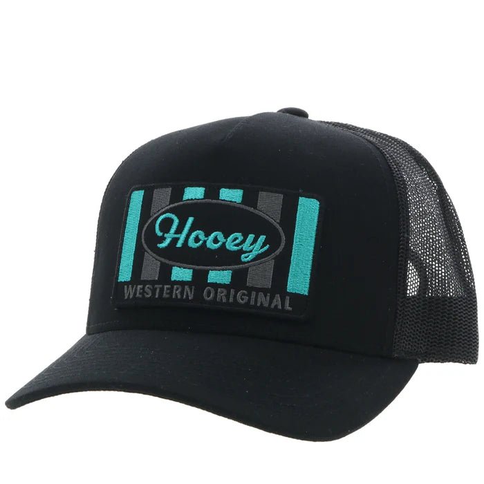 Discover Hooey "Sudan" Black Snapback Hat Quality Hooey Hats located at The Revival.