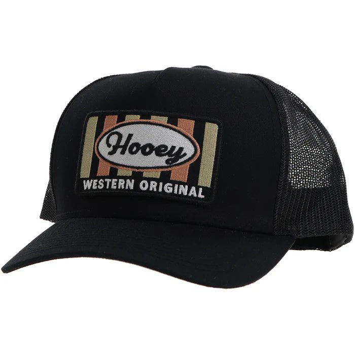 Discover Hooey "Sudan" Black w/Tan & Grey Quality Hooey Hats located at The Revival.