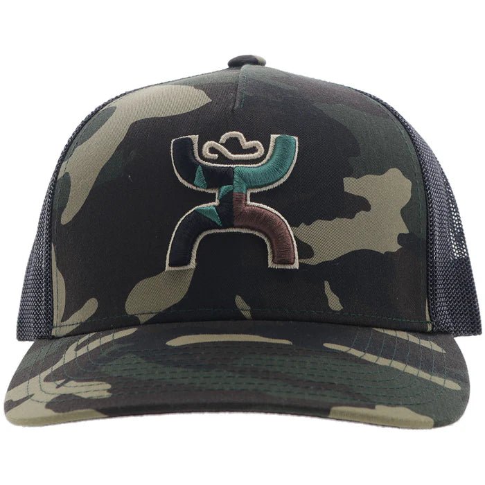 Discover Hooey "Texican" Hooey Hat Camo/Black Quality Hooey Hats located at The Revival.