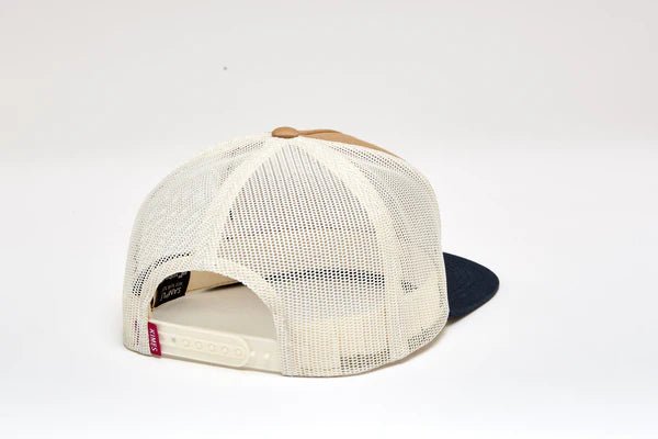 Kimes Ranch Jack Brown Trucker Hat - Kimes Ranch Jack Brown snapback cap back view