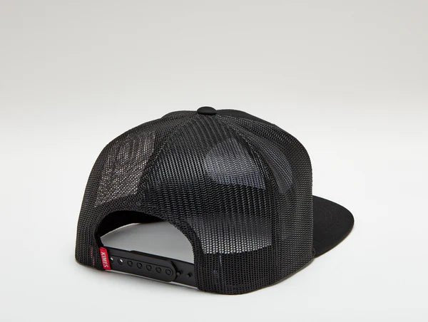 Kimes Ranch American Standard Black Trucker Hat - Discover American Standard Trucker Hat - Black Quality Kimes Ranch Hats located at The Revival.