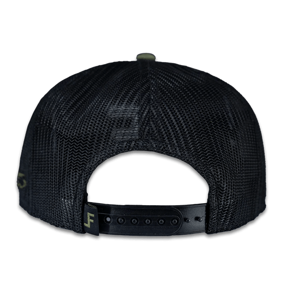 Lane Frost Roughshod Western Trucker Hat - Back View of Lane Frost Roughshod Western Cap