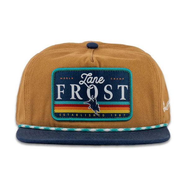 Lane Frost Sunrise Western Snapback Hat - Lane Frost Sunrise Hat Front View