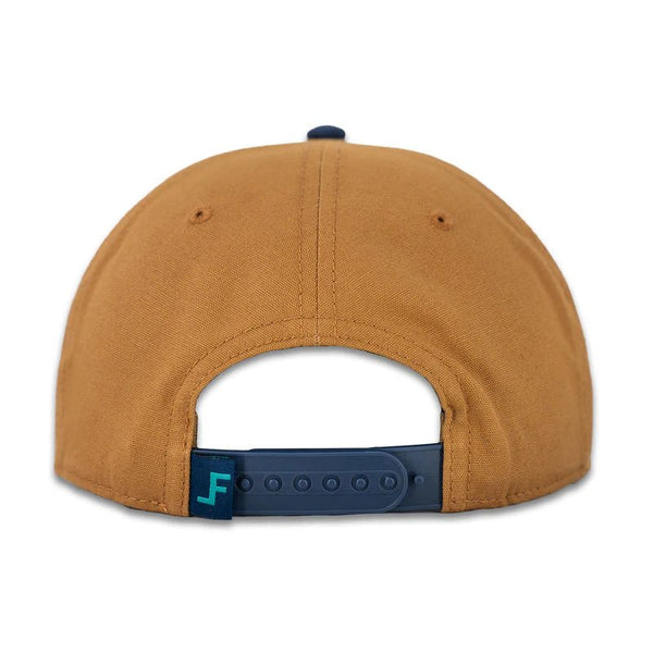Lane Frost Sunrise Western Snapback Hat - Back View of Lane Frost Sunrise Cap