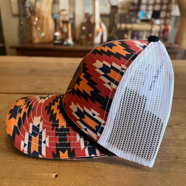 Lane Frost Diamondback Western Snapback Hat - Side View of Lane Frost Diamondback Cap