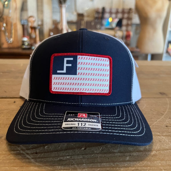 Lane Frost Freedom Western Snapback Hat - Front View of Lane Frost Freedom