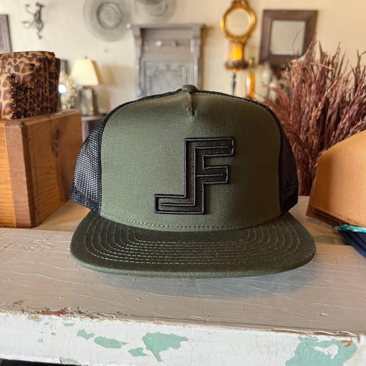 Real Front View of Lane Frost Roughshod Cap