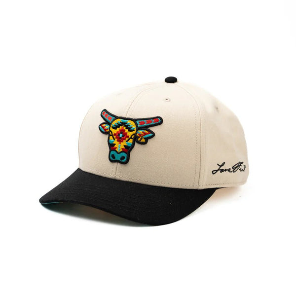 Lane Frost Matador Western Snapback Hat - Front View of Lane Frost Matador Trucker Cap