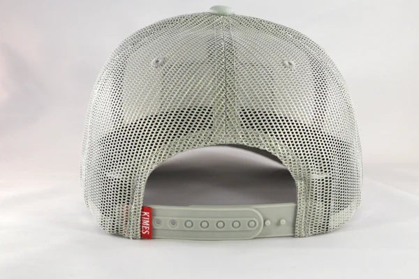 Back view of Kimes Ranch All Mesh Silver snapback
