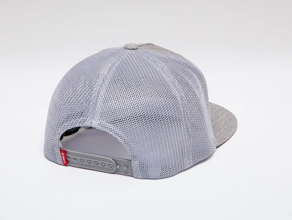 Kimes Ranch Nite Train Grey Blue Hat - Kimes Ranch Nite Train mesh back trucker hat