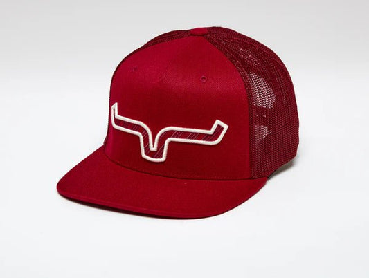 Discover Kimes Ranch - Nite Train Dark Red Quality Kimes Ranch Hats located at The Revival.